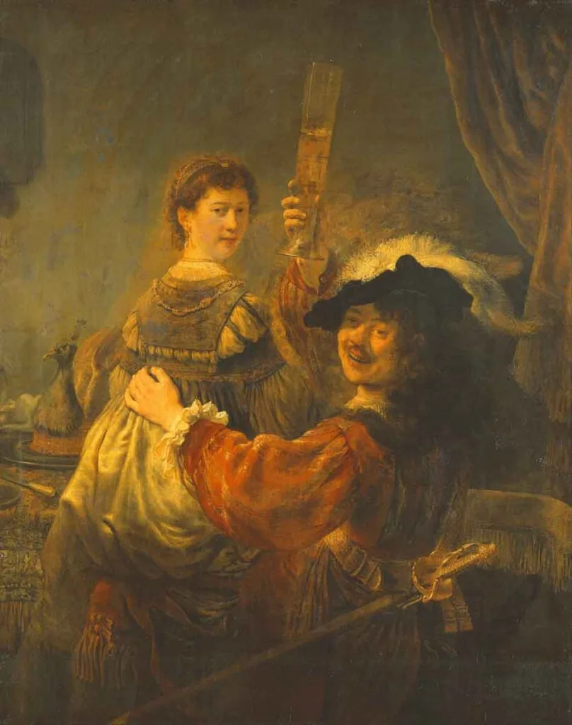 El Hijo pródigo en el burdel o en la taberna, de Rembrandt.