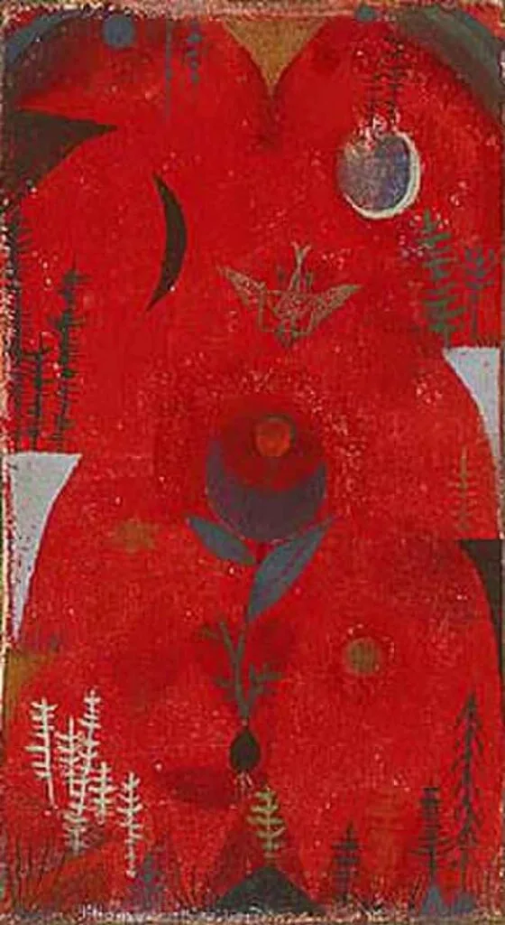 Flowe Myth, pintura de Paul Klee.