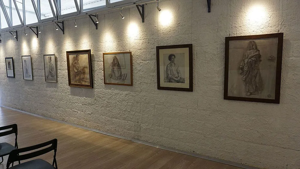 Arte ruso en la galería de Florencia.