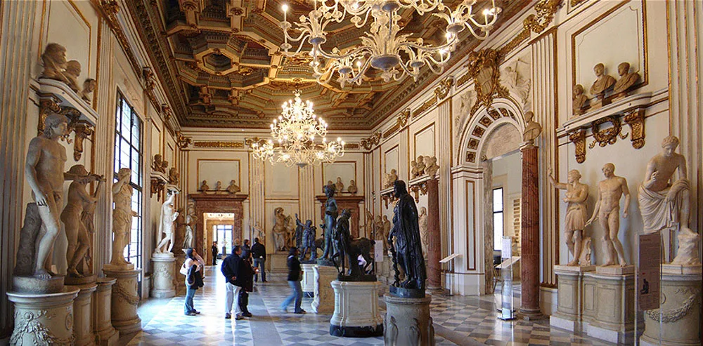 Galería de los museos Capitolinos.