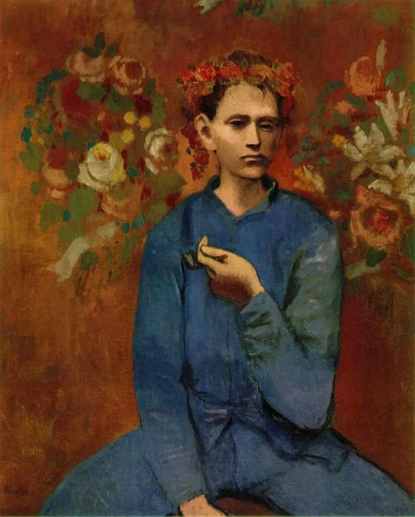 Chico con Pipa, de Picasso, de su etapa rosa.