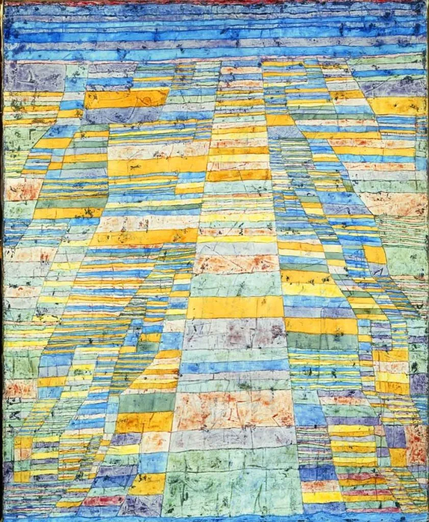 Highway and Byways es una pintura de Paul Klee. 