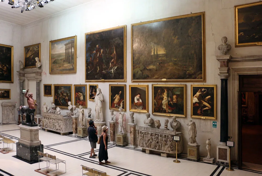 Interior de la Galería Doria.