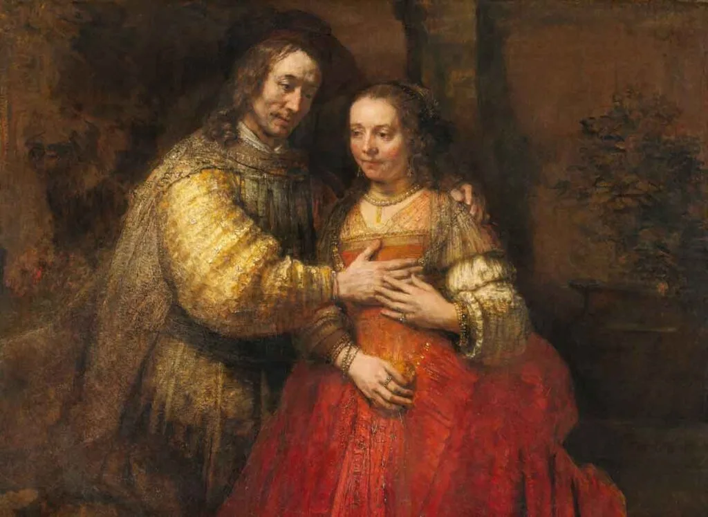 La novia judía de Rembrandt.