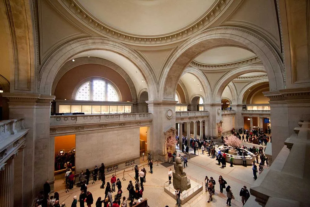 Interior del MET de Nueva York.