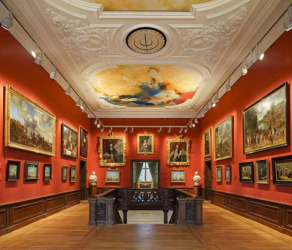 Interior del museo Mauritshuis.