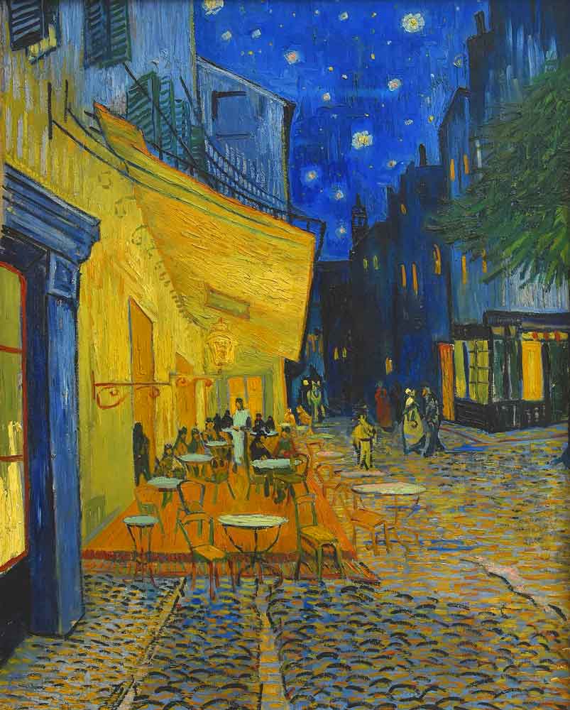 Terraza de Café por la noche de Van Gogh.