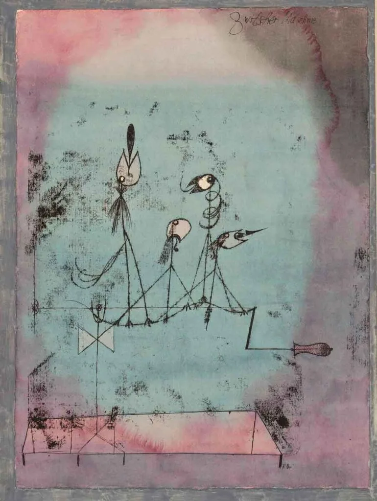 Twittering Machine, del artista suizo-alemán Paul Klee.