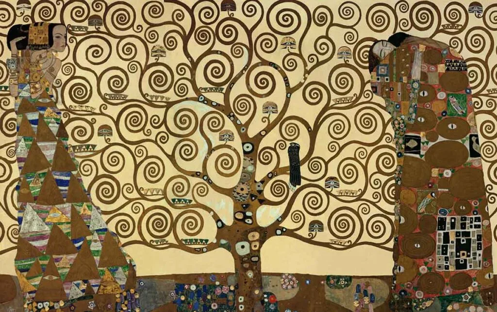 El árbol de la vida, de Gustav Klimt. 