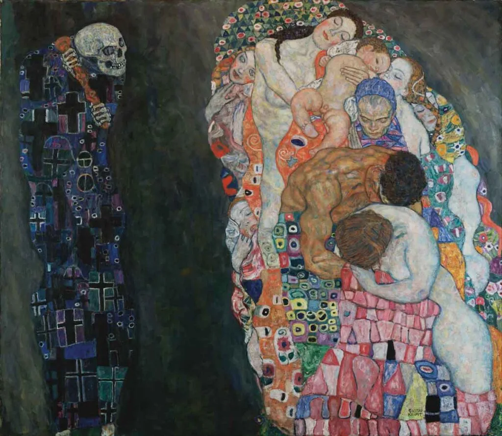 Muerte y Vida de Gustav Klimt. 