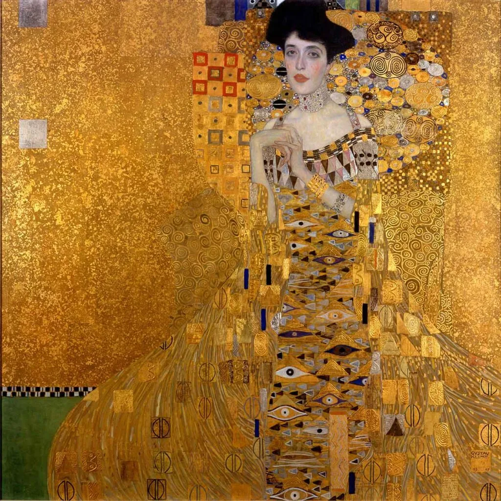 Adele Bloch Bauer fue la única retratada dos veces por Gustav Klimt. 