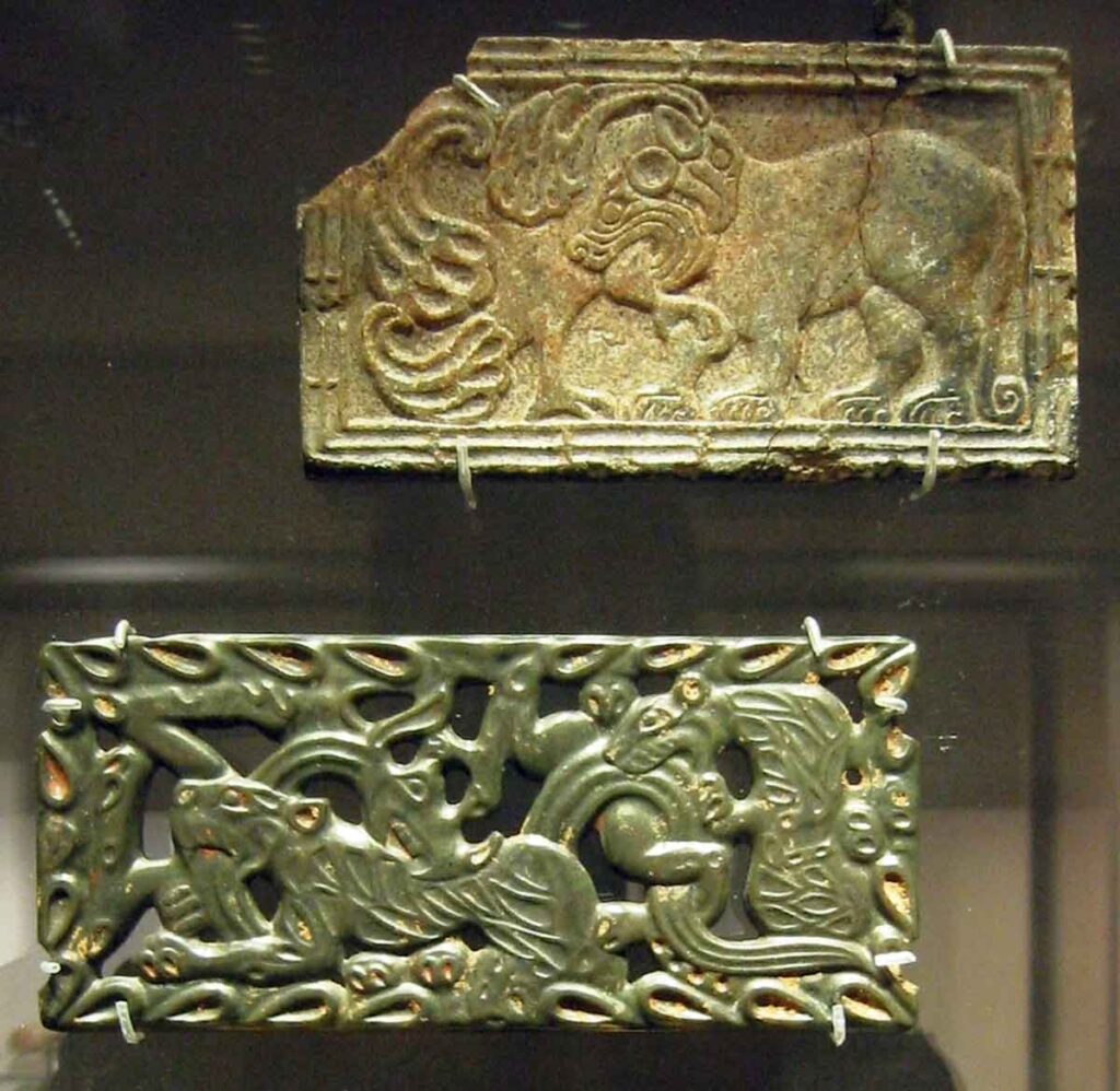 El Jade era utilizado en el arte chino para la fabricación de distintos objetos.