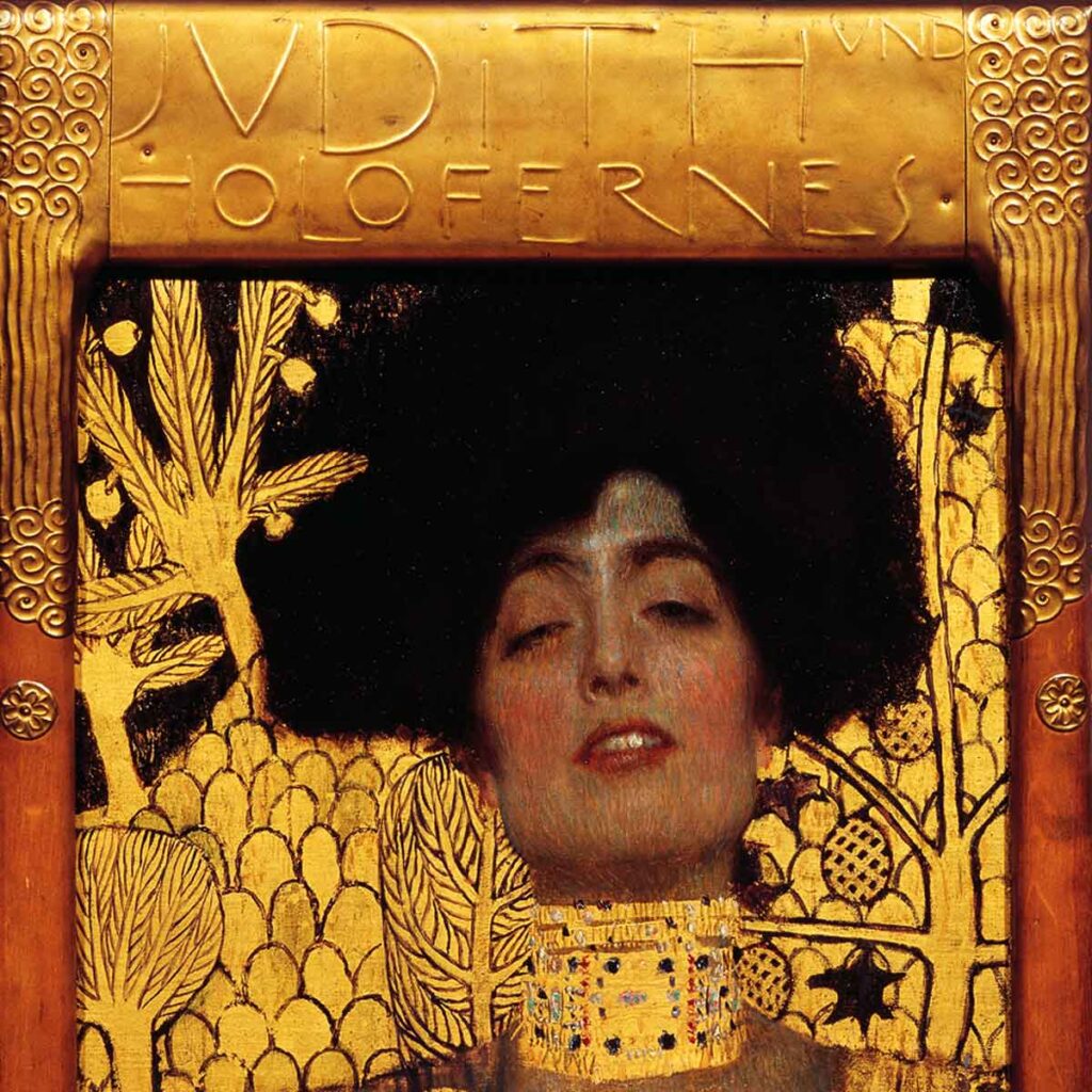 The powerful art style of Gustav Klimt.