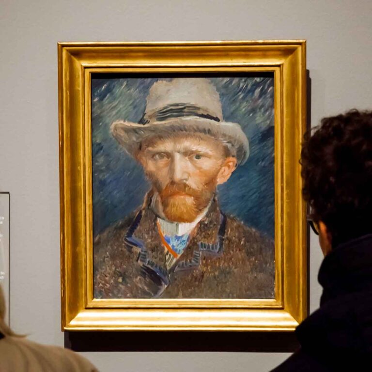 The art style of Vincent Van Gogh.