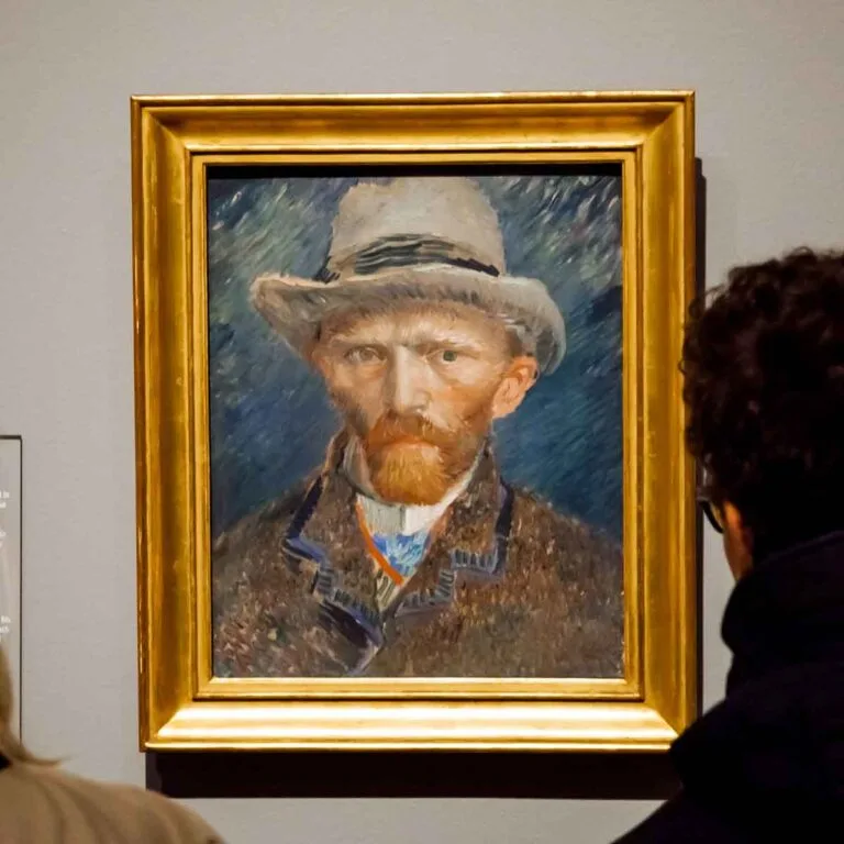 The art style of Vincent Van Gogh.