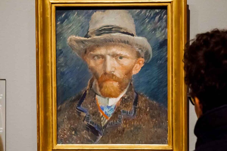 The art style of Vincent Van Gogh.